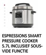 Espressions Smart pressure cooker nieuw in doos, Witgoed en Apparatuur, Slowcookers, Nieuw, Ophalen of Verzenden