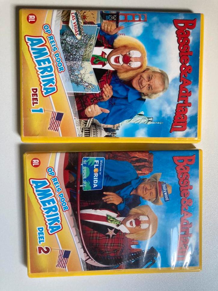 Bassie Adriaan Reis Door Amerika - Het Geheim v/d Schatkaart, Cd's en Dvd's, Dvd's | Kinderen en Jeugd, Zo goed als nieuw, Film