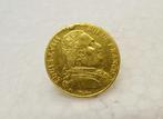Goud munt Louis XVIII 20 Franc 1814 munt met speld, Ophalen of Verzenden, Frankrijk, Losse munt, Goud