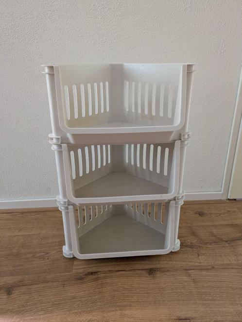 Vintage, Curver voorraadbakken/stapelbakken 3 x, Huis en Inrichting, Keuken | Keukenbenodigdheden, Gebruikt, Ophalen