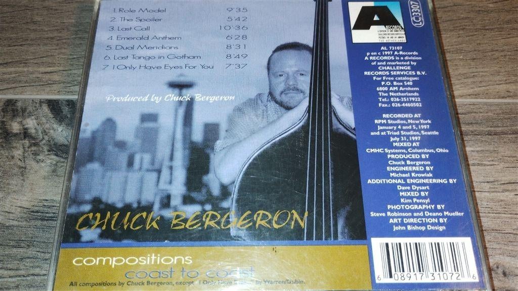 Chuck Bergeron - Coast To Coast, Ophalen of Verzenden, 1960 tot 1980, Zo goed als nieuw, Jazz