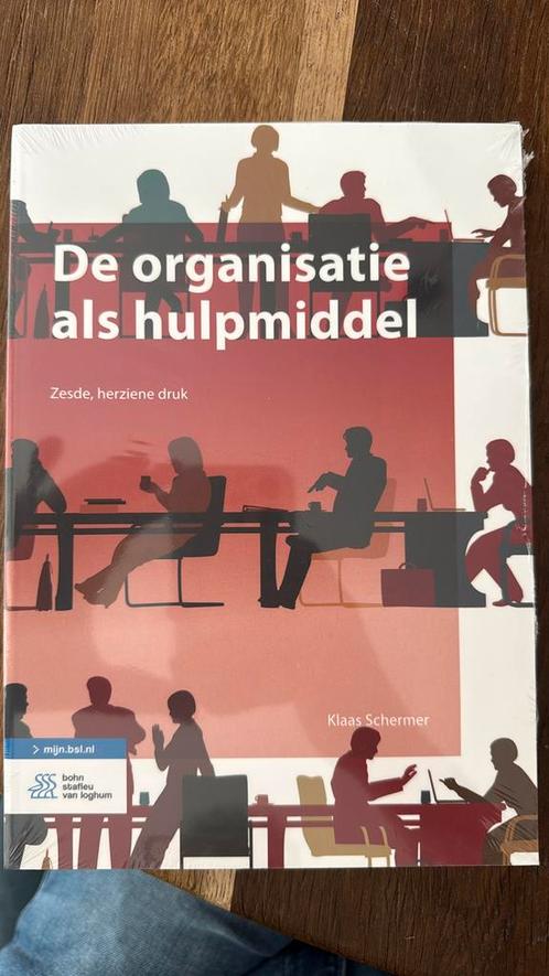 Klaas Schermer - De organisatie als hulpmiddel, Boeken, Wetenschap, Nieuw, Sociale wetenschap, Ophalen of Verzenden