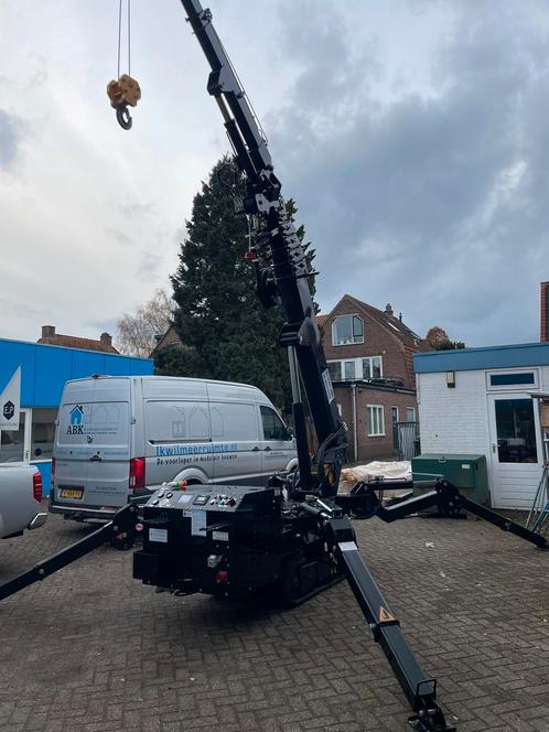 hybride spinkraan 15 meter inclusief jib, afstandbediening, Zakelijke goederen, Machines en Bouw | Kranen en Graafmachines, Kraan