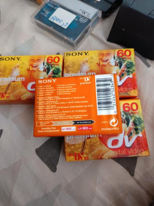 Sony Premium Mini DV 60 - 6 stuks - Nieuw, Audio, Tv en Foto, Videocamera's Digitaal, Nieuw, Band, Disc of Geheugen, Mini dv, Sony