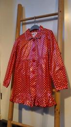 Polka dot regenjas rood wit,, maat 116/122 Smallbone &Scot, Kinderen en Baby's, Ophalen of Verzenden, Zo goed als nieuw