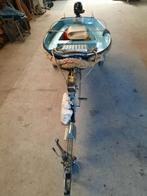 Degelijke stabiele sloep boot met 5 pk 4 takt Tohatsu, Ophalen, Zo goed als nieuw, Overige typen, Motorboot