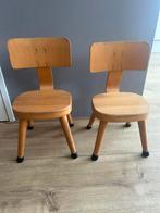 Vintage school stoeltjes, Kinderen en Baby's, Kinderkamer | Tafels en Stoelen, Ophalen, Zo goed als nieuw, Stoel(en)