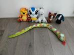 Ty knuffels en slang , zebra en vogel winnie de poeh, Ophalen of Verzenden, Zo goed als nieuw, Overige typen
