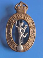 Engeland Royal Corps of Signals baret badge, Verzamelen, Militaria | Tweede Wereldoorlog, Embleem of Badge, Overige soorten, Ophalen of Verzenden