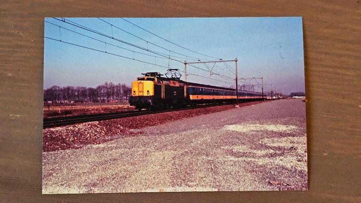 Foto TREIN NS Nederlandse Spoorwegen 1211, Verzamelen, Spoorwegen en Tramwegen, Gebruikt, Trein, Overige typen, Verzenden