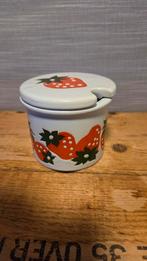 Vintage jampot aardbei waechtersbach germany, Huis en Inrichting, Keuken | Servies, Overige typen, Ophalen of Verzenden, Zo goed als nieuw