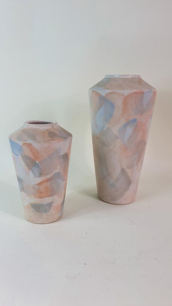 Set van 2 vintage vazen, Scheurich 507-18 en 507-26. 3A4, Antiek en Kunst, Antiek | Keramiek en Aardewerk, Ophalen of Verzenden