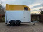 1.5 paards aluminium humbaur single met zadelkamer, Ophalen, Zo goed als nieuw, 1½-paards trailer, Info@humbaur.nl