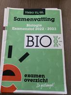 Biologie Samenvatting VMBO TL/GL 2022-2023, Ophalen of Verzenden, Zo goed als nieuw, VMBO, Biologie