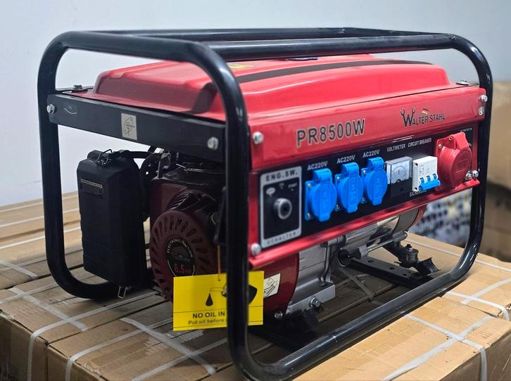 Walter Stahl PR8500W - Leistungsstarker tragbarer Generator, Doe-het-zelf en Verbouw, Gereedschapskisten, Ophalen of Verzenden