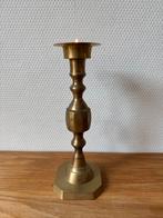 Vintage Hoge Koperen Kandelaar voor Theelicht, Koper, Gebruikt, Ophalen of Verzenden, Kandelaar, 25 tot 50 cm