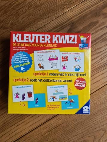 Kleuter kwiz. De leuke kwiz voor de kleintjes