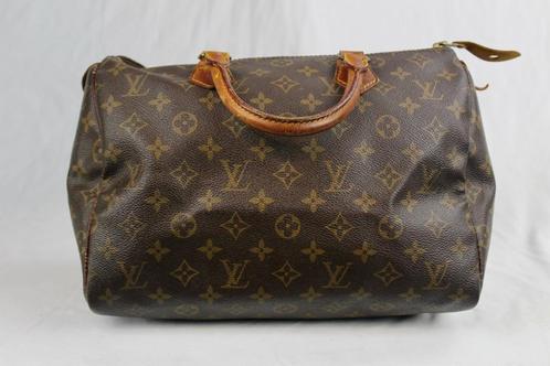 Louis Vuitton Speedy 30, Sieraden, Tassen en Uiterlijk, Tassen | Damestassen, Gebruikt, Handtas, Bruin, Ophalen of Verzenden