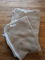 Koeka wafel wiegdeken dun en teddy beige bruin, Ophalen of Verzenden, Zo goed als nieuw, Deken