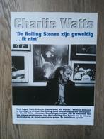 Charlie Watts, Verzamelen, Ophalen of Verzenden, 1980 tot heden, Tijdschrift