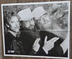 Grote 80s Poster van ZZ Top, Ophalen of Verzenden