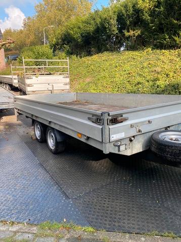 Hapert  plateauwagen multitransporter 4 x 2M rijplaten 2017 beschikbaar voor biedingen