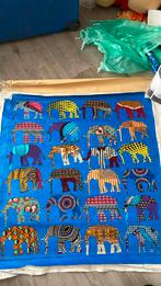 Handgemaakt olifanten doek., Ophalen of Verzenden