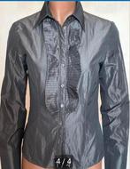 JOSEPHINE & CO ! Zilver grijze blouse mt 38., Verzenden, Zo goed als nieuw, Maat 38/40 (M), Grijs