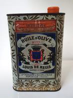antiek blik olijfolie uit Frankrijk - Louis de Regis, Verzamelen, Blikken, Ophalen of Verzenden, Gebruikt, Overige, Overige merken