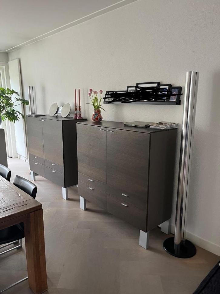 Twee ARCO middelhoge kasten, Huis en Inrichting, Kasten | Buffetkasten, Zo goed als nieuw, 100 tot 150 cm, 100 tot 150 cm, 25 tot 50 cm