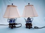 2 oude chinees Porseleinen theepot lamp handgemaakte ambacht, Ophalen