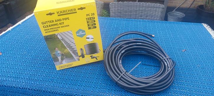 Riool Ontstoppingsslang met Spuitkoppen, Doe-het-zelf en Verbouw, Buizen en Afvoer, Nieuw, Ophalen of Verzenden