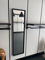 Moderne Spiegel met Zwarte Rand, Ophalen, Minder dan 50 cm, Zo goed als nieuw, 150 tot 200 cm