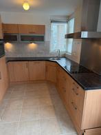 Brugman keuken compleet gedemonteerd, Ophalen, Wit, Hoekkeuken, Graniet of Steen