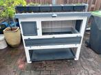 Ferplast grand lodge konijnenhok, Dieren en Toebehoren, Knaagdieren en Konijnen | Hokken en Kooien, Ophalen, Cavia, 90 cm of meer