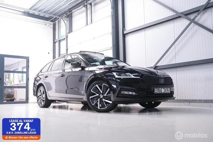 Skoda Octavia Combi 1.4 TSI iV PHEV Sportline Business | Pan, Auto's, Skoda, Bedrijf, Te koop, Octavia, ABS, Achteruitrijcamera