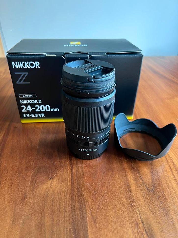 Nikon NIKKOR Z 24-200mm f/4-6.3 VR, Audio, Tv en Foto, Fotografie | Lenzen en Objectieven, Zo goed als nieuw, Telelens, Ophalen