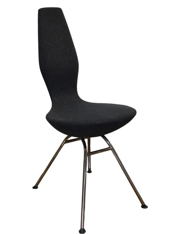 Varier Date zwart, Huis en Inrichting, Stoelen, Gebruikt, Stof, Zwart, Ophalen