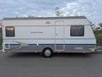 Dethleffs camper 510 DB 2008 incl mover/voortent, Caravans en Kamperen, Rondzit, Frans bed, Particulier, Kachel