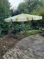 Zweefparasol met voet en tegels, Ophalen, Gebruikt, Kantelbaar, 2 tot 3 meter