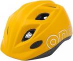 Fietshelm kind Bobike One Plus - Maat S 52-56 Mighty Mustard, S, Jongen of Meisje, Ophalen of Verzenden, Zo goed als nieuw