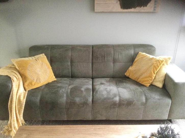 2 1/2 zit bank, Huis en Inrichting, Banken | Bankstellen, Zo goed als nieuw, Rechte bank, Driepersoons, 200 tot 250 cm, 75 tot 100 cm