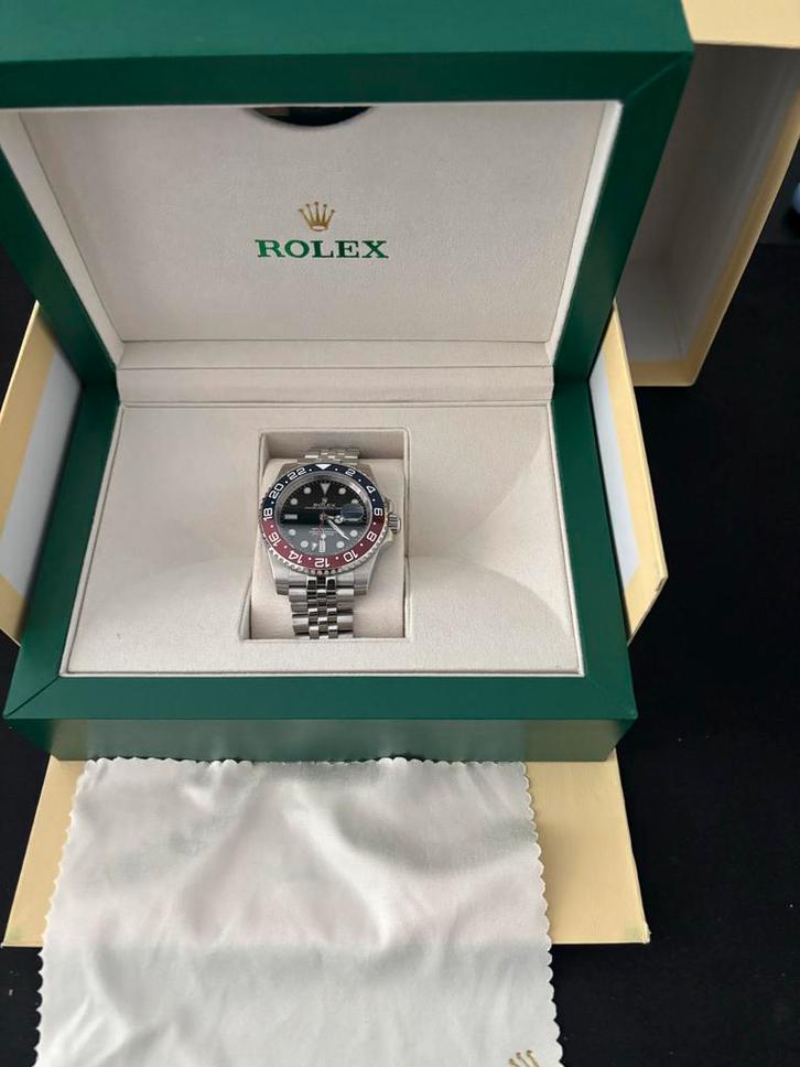 Rolex GMT-Master II Superclone - Nieuw met Certificaat, Sieraden, Tassen en Uiterlijk, Horloges | Heren, Nieuw, Polshorloge, Rolex
