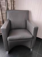 Leolux fauteuil Dolcinea, Leer, 75 tot 100 cm, Zo goed als nieuw, 50 tot 75 cm
