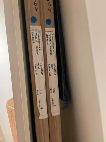 3 Nieuwe Opdekdeuren Rechts - Alpine Wit beschikbaar voor biedingen