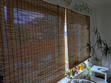 3x Bamboe rolgordijn FENSTR – 120x180 cm – bamboe beschikbaar voor biedingen