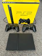 PlayStation 2 Slim met doos en boekjes, Spelcomputers en Games, Spelcomputers | Sony PlayStation 2, Met 1 controller, Gebruikt