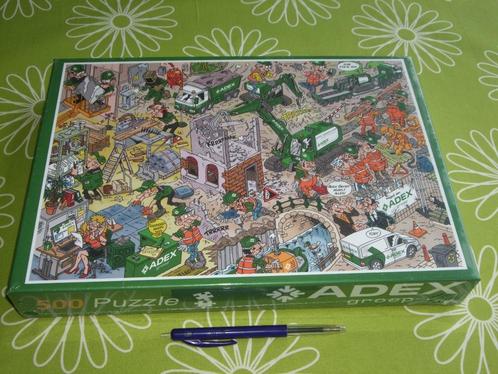 Nieuw in seal: Adex groep Cartoon puzzel - 500 stukjes, Hobby en Vrije tijd, Denksport en Puzzels, Nieuw, Legpuzzel, 500 t/m 1500 stukjes