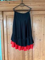 Flamenco rok - nieuw met kaartje - maat 38-42, Maat 38/40 (M), Carnaval, Nieuw, Ophalen of Verzenden