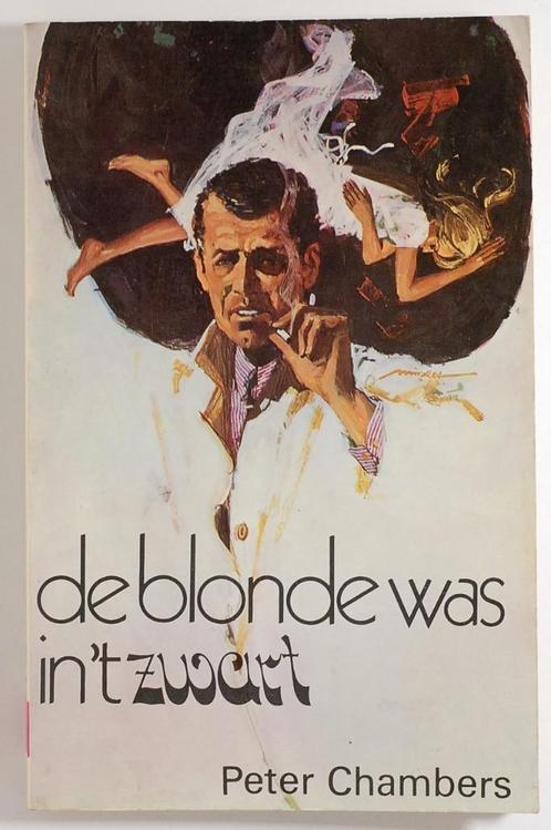 De blonde was in ´t zwart - Peter Chambers (1968), Boeken, Detectives, Zo goed als nieuw, Ophalen of Verzenden